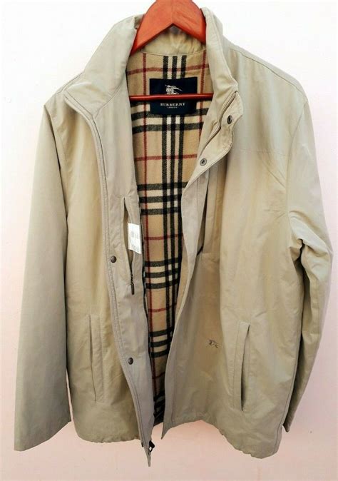 burberry mens sport coat|burberry coat size 52.